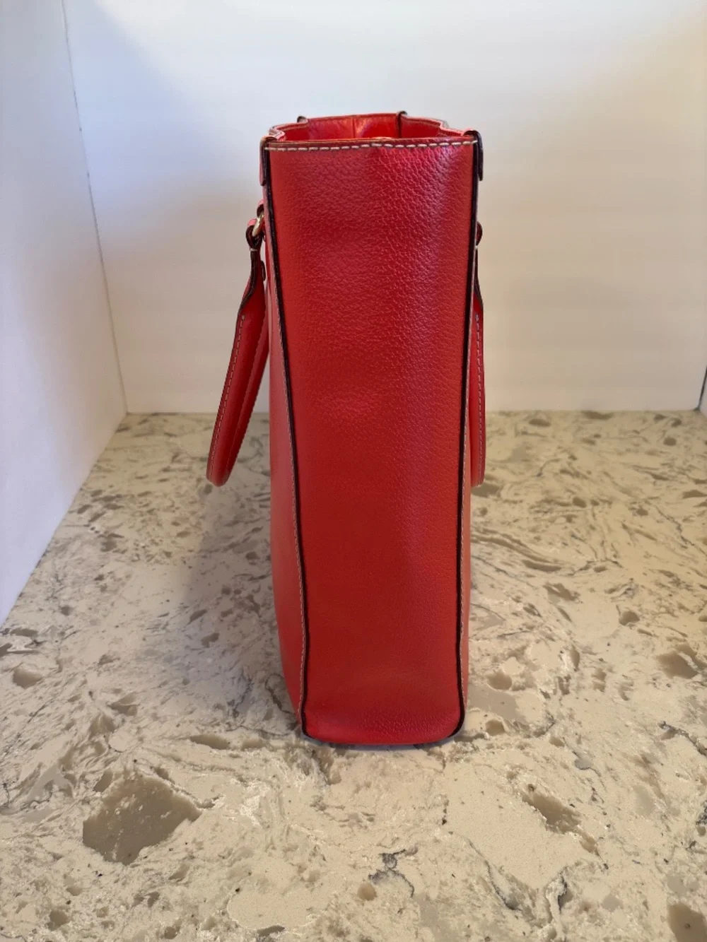 Kate Spade NY Wellesley Quintessa Red Structured Tote Handbag